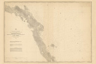 Presque Isle 1858 Great Lakes Survey - First Series Chart Reprint 21