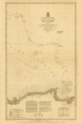 Lake Superior Chart No. 1 1872 Great Lakes Survey - First Series Chart Reprint 31
