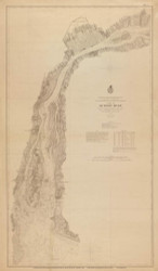 Detroit River 1876 Great Lakes Survey - First Series Chart Reprint 56
