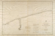 Lake Ontario Chart No. 5 1879 Great Lakes Survey - First Series Chart Reprint 67