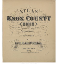 Knox Co. Title Page, Ohio 1896 - Knox Co. 1