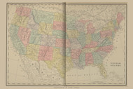 USA, Ohio 1896 Old Town Map Custom Reprint - Knox Co. 25