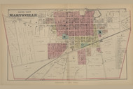 South Part of Marysville, Ohio 1877 - Union Co. 66-67