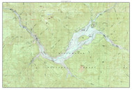 Detroit Lake 1985 - Custom USGS Old Topo Map - Oregon