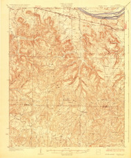 Barton, Alabama 1929 (1929) USGS Old Topo Map Reprint 15x15 AL Quad 305481