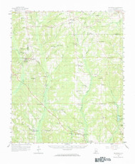 Billingsley, Alabama 1959 (1964) USGS Old Topo Map Reprint 15x15 AL Quad 305500
