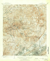 Birmingham Coal District, Alabama 1904 (1967) USGS Old Topo Map Reprint 15x15 AL Quad 305502
