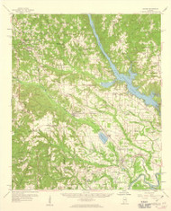 Elmore, Alabama 1959 (1960) USGS Old Topo Map Reprint 15x15 AL Quad 464369
