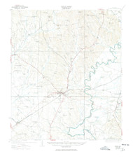 Eutaw, Alabama 1931 (1978) USGS Old Topo Map Reprint 15x15 AL Quad 305569