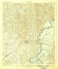 Eutaw, Alabama 1931 (1931) USGS Old Topo Map Reprint 15x15 AL Quad 305571