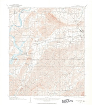 Gantts Quarry, Alabama 1915 (1984) USGS Old Topo Map Reprint 15x15 AL Quad 464394