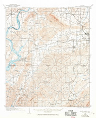 Gantts Quarry, Alabama 1915 (1970) USGS Old Topo Map Reprint 15x15 AL Quad 305584