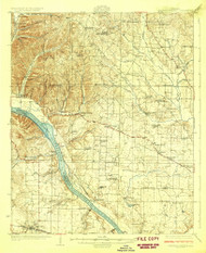 Gravelly Springs, Alabama 1926 (1926) USGS Old Topo Map Reprint 15x15 AL Quad 305601
