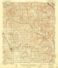 Robertsdale, Alabama 1943 (1943) USGS Old Topo Map Reprint 15x15 AL Quad 305670