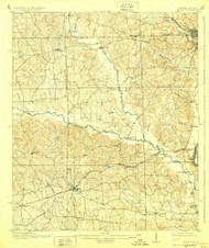 Seale, Alabama 1914 (1928) USGS Old Topo Map Reprint 15x15 AL Quad 305688