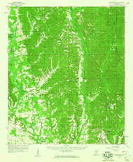 Summerfield, Alabama 1959 (1960) USGS Old Topo Map Reprint 15x15 AL Quad 305701
