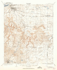 Tuscumbia, Alabama 1924 (1965) USGS Old Topo Map Reprint 15x15 AL Quad 305718