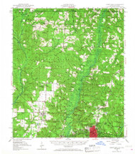 Crestview, Florida 1949 (1968) USGS Old Topo Map Reprint 15x15 AL Quad 345659