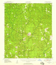 Munson, Florida 1948 (1958) USGS Old Topo Map Reprint 15x15 AL Quad 347567
