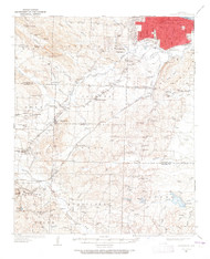 Alexander, Arkansas 1935 (1965) USGS Old Topo Map Reprint 15x15 AR Quad 259968
