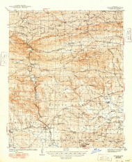Antoine, Arkansas 1943 (1949) USGS Old Topo Map Reprint 15x15 AR Quad 259976