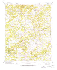 Bee Branch, Arkansas 1961 (1977) USGS Old Topo Map Reprint 15x15 AR Quad 259992