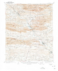 Glenwood, Arkansas 1942 (1975) USGS Old Topo Map Reprint 15x15 AR Quad 260072