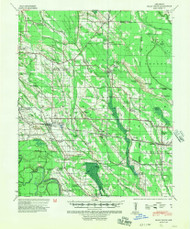 Holly Grove, Arkansas 1940 (1954) USGS Old Topo Map Reprint 15x15 AR Quad 260094