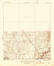 Ingalls, Arkansas 1937 (1946) USGS Old Topo Map Reprint 15x15 AR Quad 260121