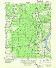 Lake Village, Arkansas 1936 (1954) USGS Old Topo Map Reprint 15x15 AR Quad 260133