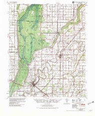Marked Tree, Arkansas 1956 (1956) USGS Old Topo Map Reprint 15x15 AR Quad 260178