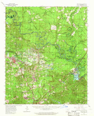 Smackover, Arkansas 1964 (1966) USGS Old Topo Map Reprint 15x15 AR Quad 260289