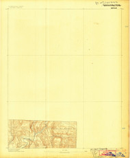 Smyrna, Arkansas 1887 (1887) USGS Old Topo Map Reprint 15x15 AR Quad 260321