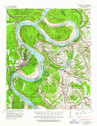 Lamont, Mississippi 1939 (1961) USGS Old Topo Map Reprint 15x15 AR Quad 336949