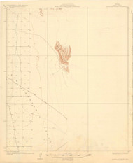Aguila Mountains, Arizona 1930 (1930) USGS Old Topo Map Reprint 15x15 AZ Quad 464555