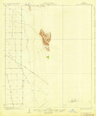 Aguila Mountains, Arizona 1930 (1930) USGS Old Topo Map Reprint 15x15 AZ Quad 305474