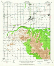 Avondale, Arizona 1946 (1963) USGS Old Topo Map Reprint 15x15 AZ Quad 314342