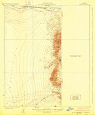 Bouse, Arizona 1930 (1930) USGS Old Topo Map Reprint 15x15 AZ Quad 314754