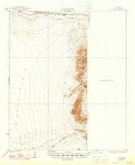 Bouse, Arizona 1930 (1947) USGS Old Topo Map Reprint 15x15 AZ Quad 314753