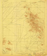 Camelback, Arizona 1906 (1906) USGS Old Topo Map Reprint 15x15 AZ Quad 314444