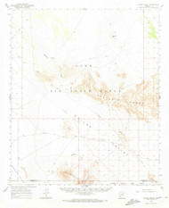 Childs Valley, Arizona 1965 (1973) USGS Old Topo Map Reprint 15x15 AZ Quad 314466