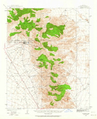Chloride, Arizona 1939 (1964) USGS Old Topo Map Reprint 15x15 AZ Quad 314472