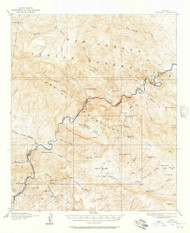 Christmas, Arizona 1915 (1957) USGS Old Topo Map Reprint 15x15 AZ Quad 314474