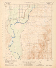 Cibola, Arizona 1945 (1945) USGS Old Topo Map Reprint 15x15 AZ Quad 464987