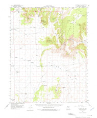 Colorado City, Arizona 1954 (1975) USGS Old Topo Map Reprint 15x15 AZ Quad 314511