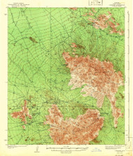 Comobabi, Arizona 1942 (1942) USGS Old Topo Map Reprint 15x15 AZ Quad 314516