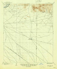 Desert Well, Arizona 1906 (1946) USGS Old Topo Map Reprint 15x15 AZ Quad 314530