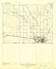 Douglas, Arizona 1914 (1946) USGS Old Topo Map Reprint 15x15 AZ Quad 314548