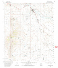 Duncan, Arizona 1960 (1983) USGS Old Topo Map Reprint 15x15 AZ Quad 314560
