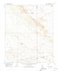 Eagletail Mountains, Arizona 1962 (1981) USGS Old Topo Map Reprint 15x15 AZ Quad 314563